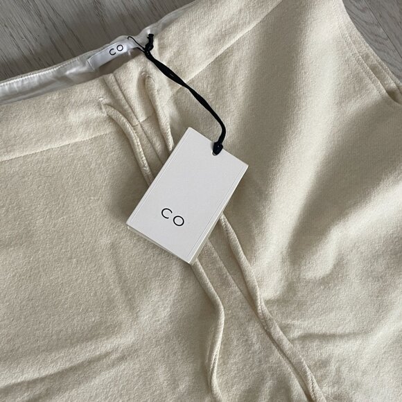 NWT CO-COLLECTION 100% WOOL IVORY TROUSERS (SIZE S) - Picture 5 of 7
